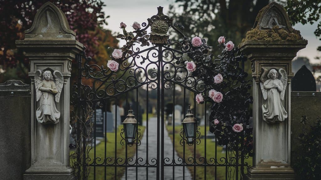 creative cemetery decoration ideas