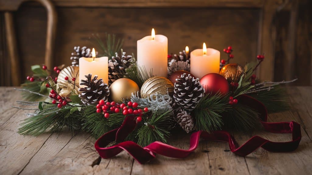 creative christmas table decor