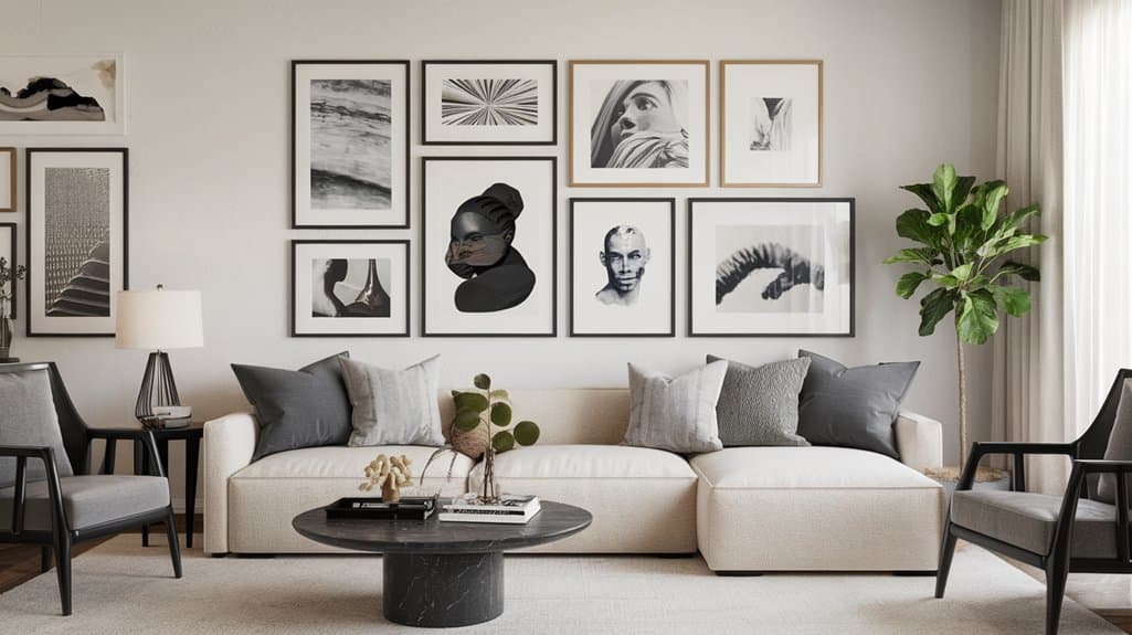 creative gallery wall inspiration