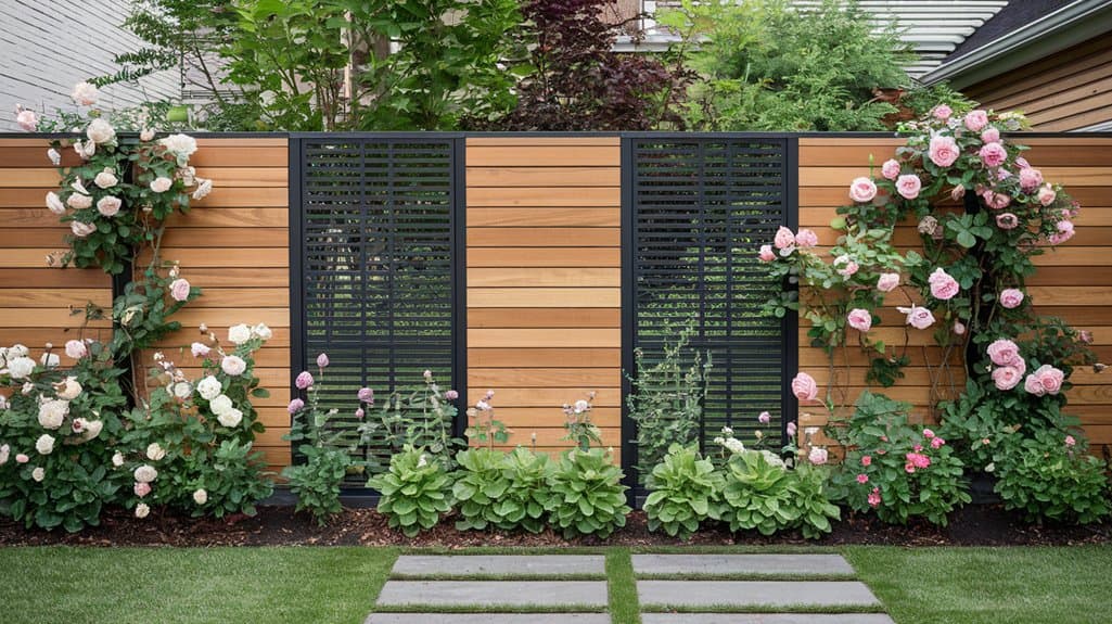 creative garden fence designs