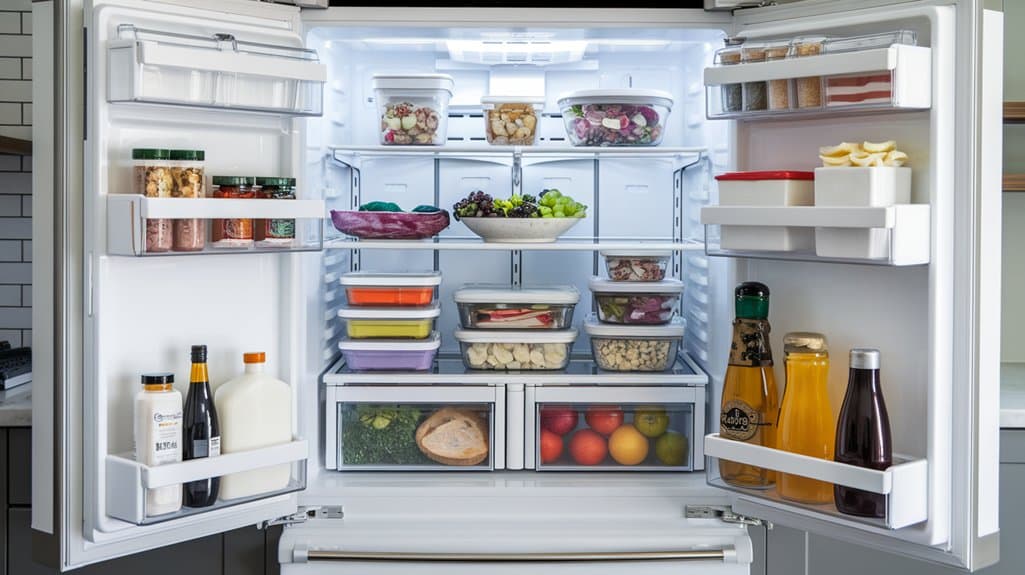 fridge organization inspiration ideas