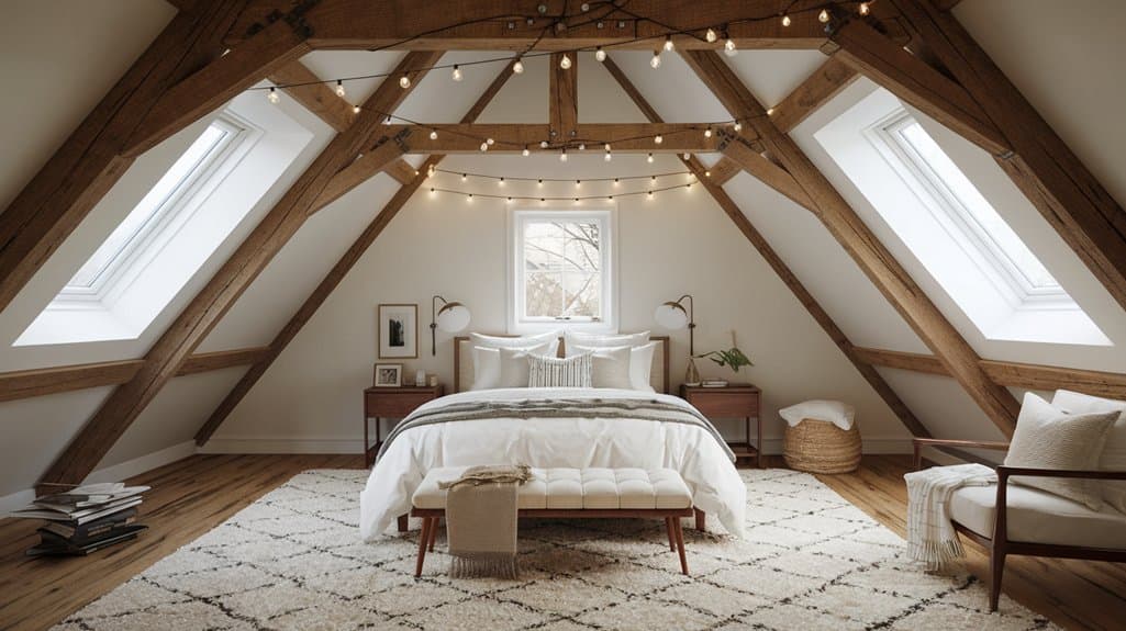 inspiring attic bedroom designs