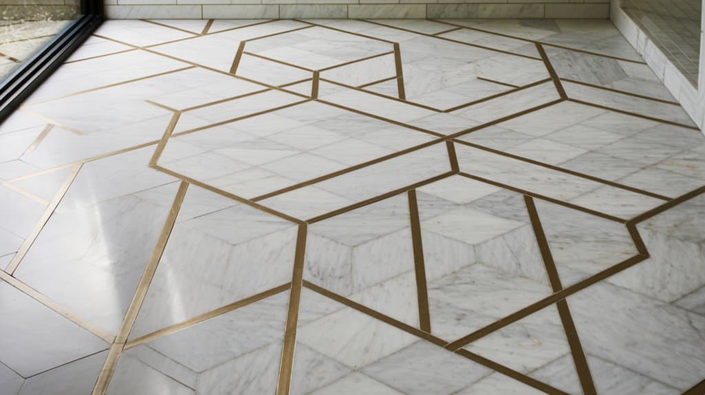 inspiring bathroom flooring designs
