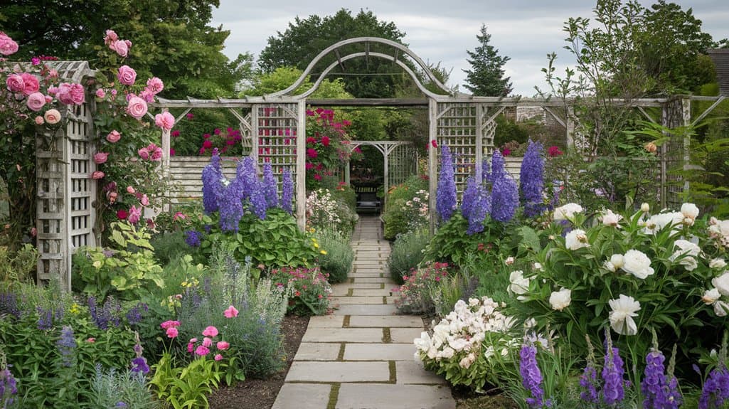 inspiring flower garden designs
