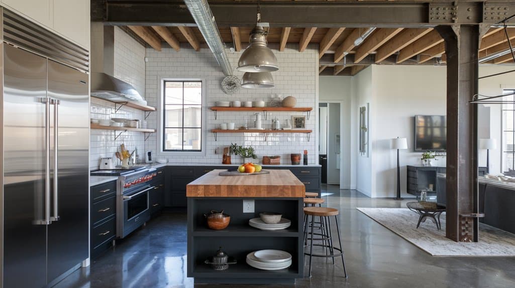 inspiring industrial kitchen designs