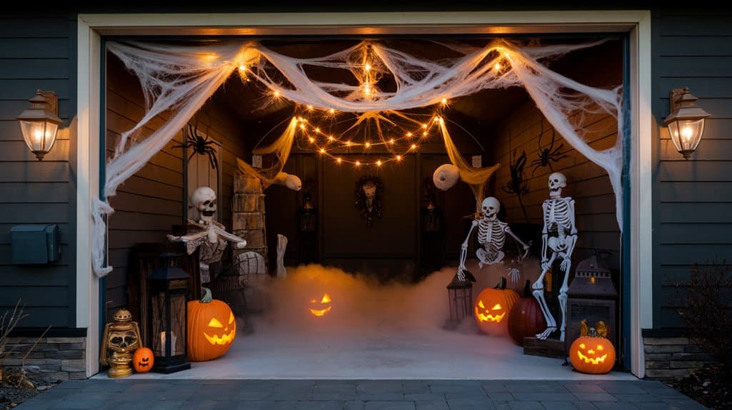spooky garage decoration ideas