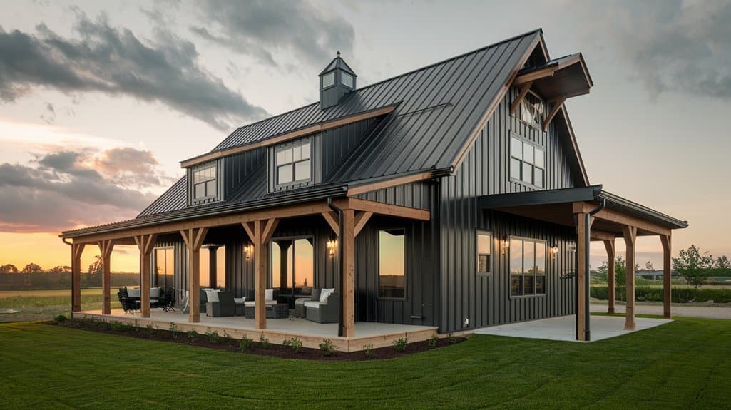 stunning barndominium exterior designs