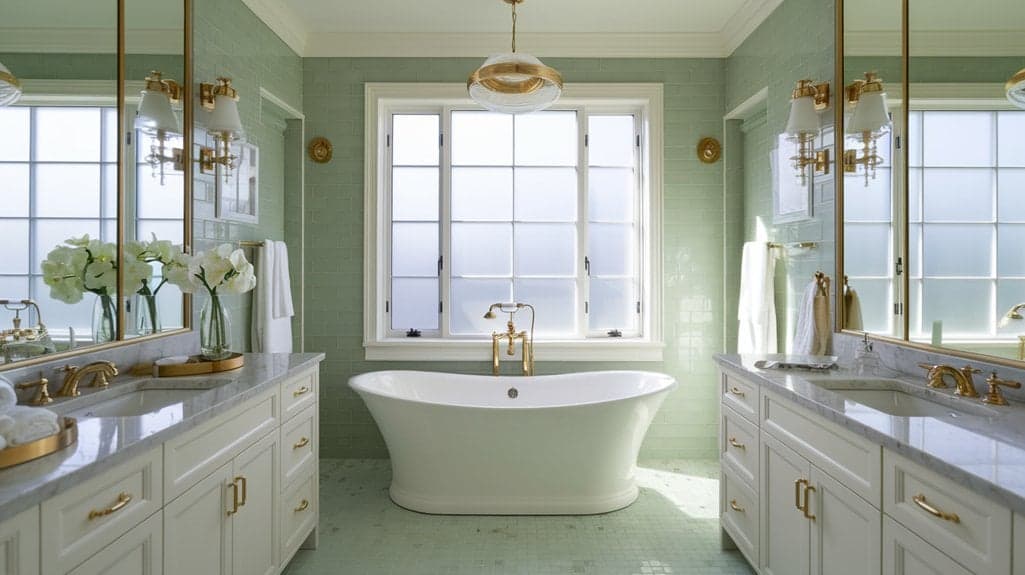 stunning green tile designs
