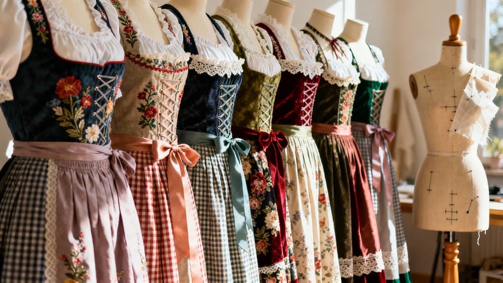 dirndl sewing project inspirations