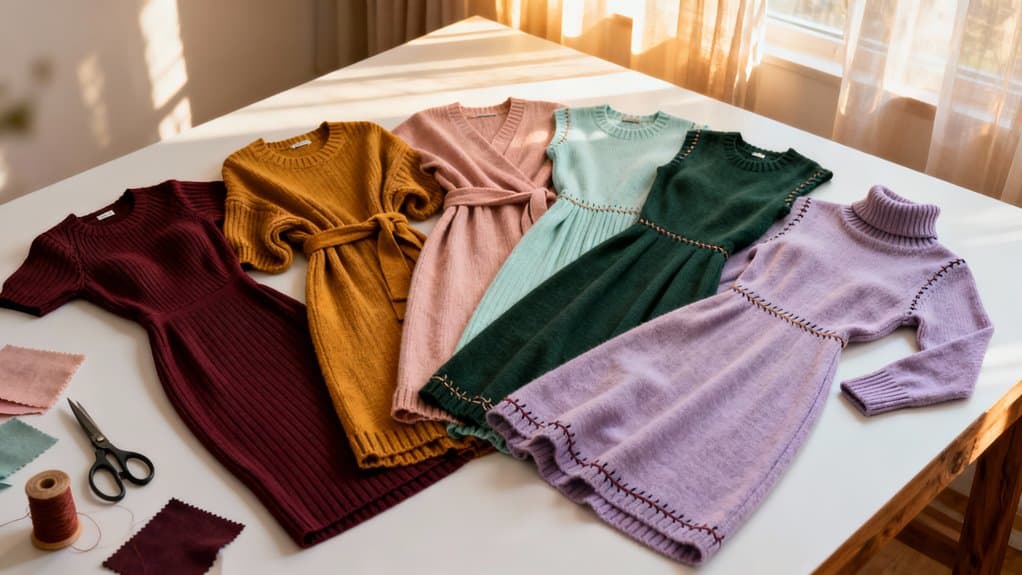 knit dress sewing projects