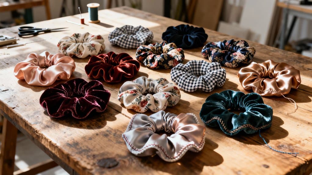 scrunchie sewing project ideas